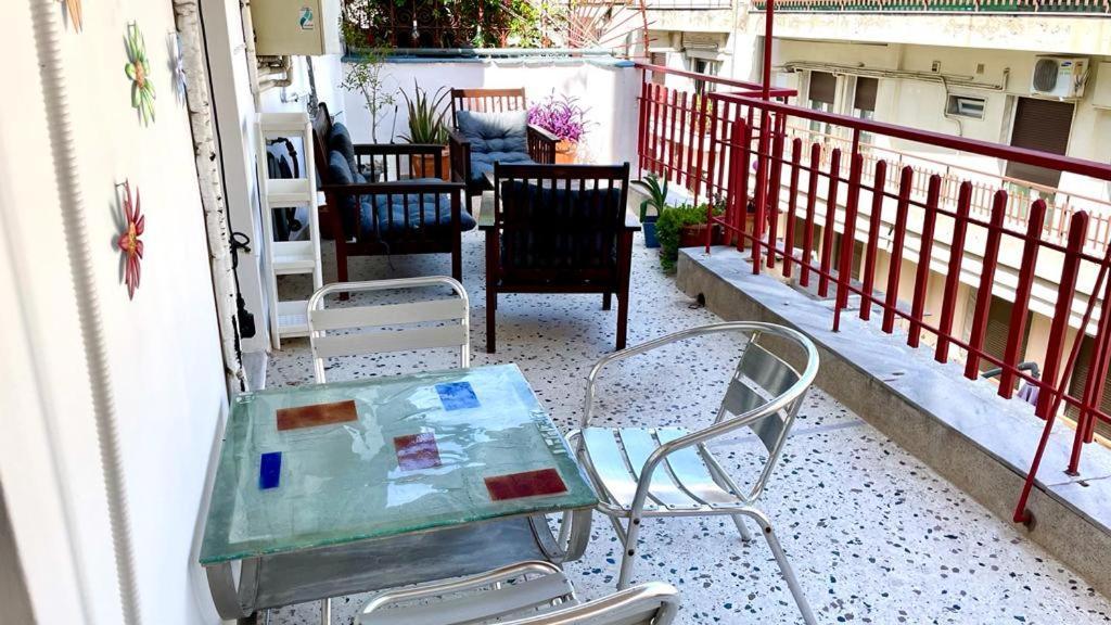 Quiet City Centre Apartment With Large Balcony Салоники Экстерьер фото